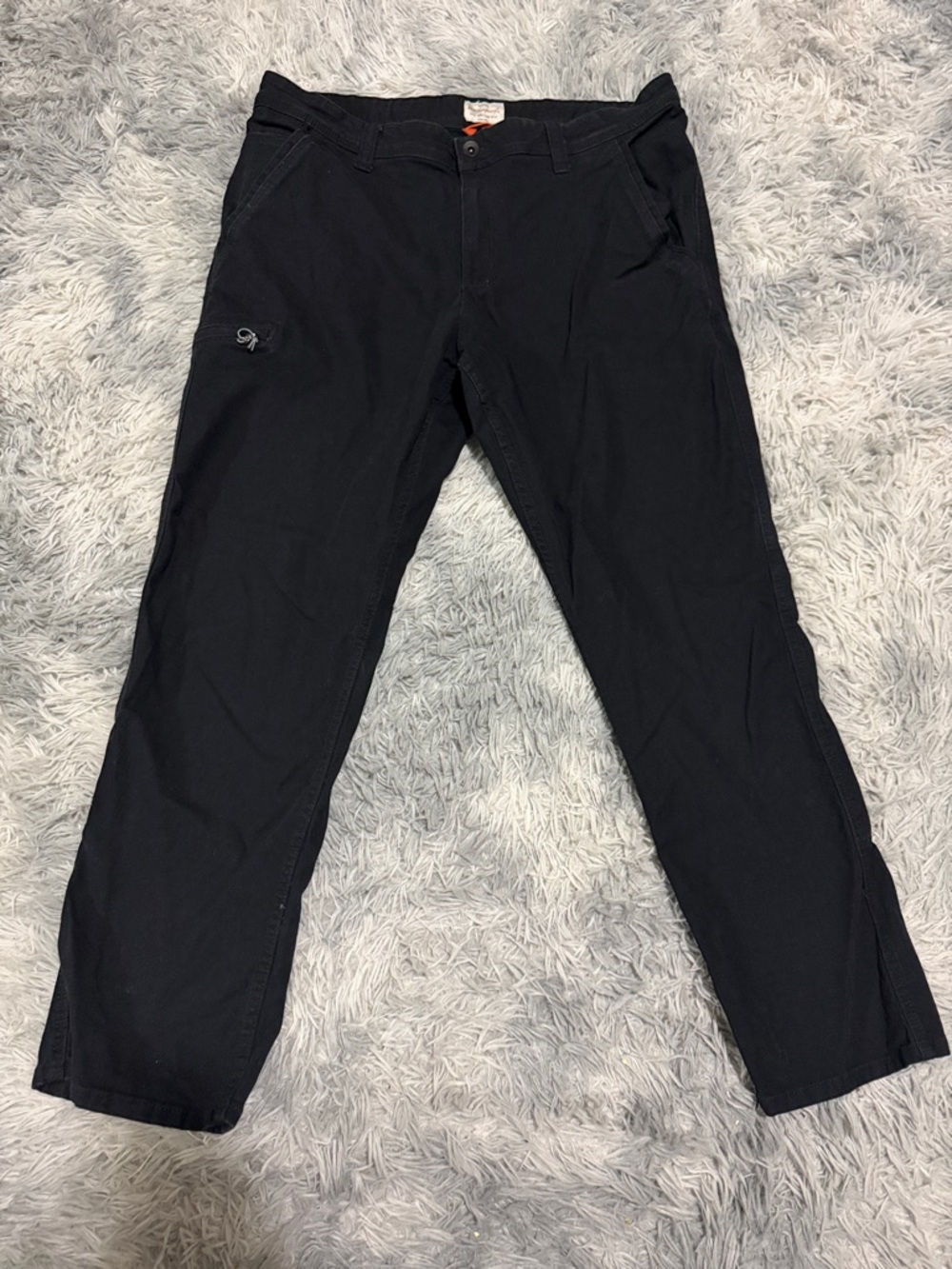 Wrangler pants size 38x32 relaxed fit black